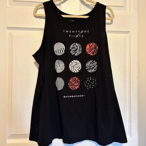 Torrid Twenty One Pilots Tank Top size 3